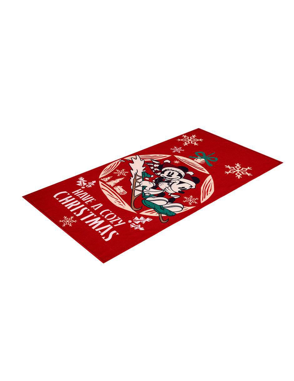 Toalla para baño Navidad Mickey de microfibra 2