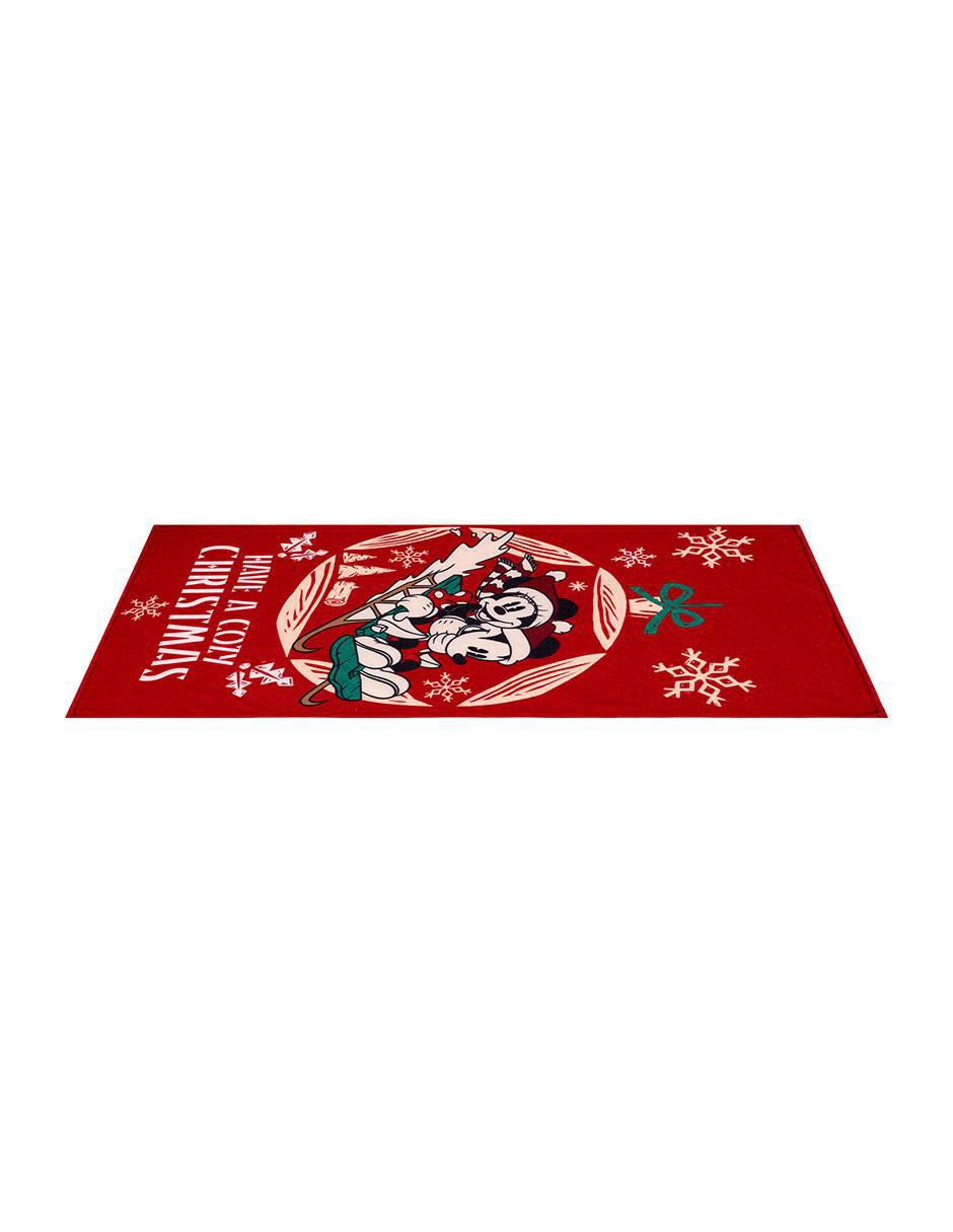 Toalla para baño Navidad Mickey de microfibra 3