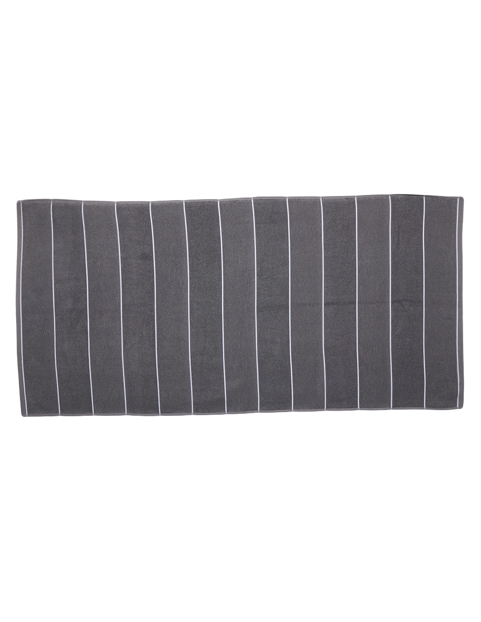 TOALLA DE BAÑO NOAH, MEDIO BAÑO, GRIS