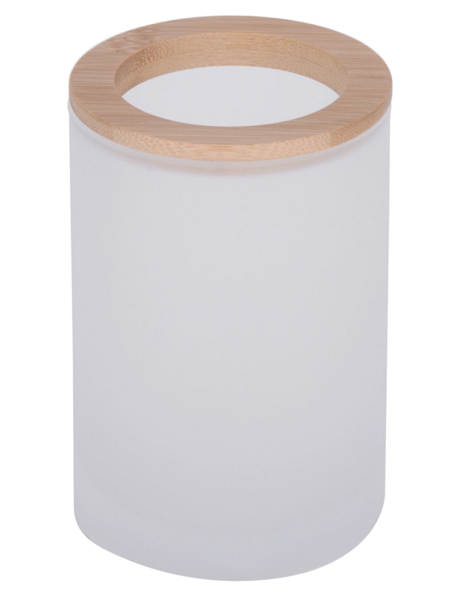 Vaso de baño Bamboo Frosted
