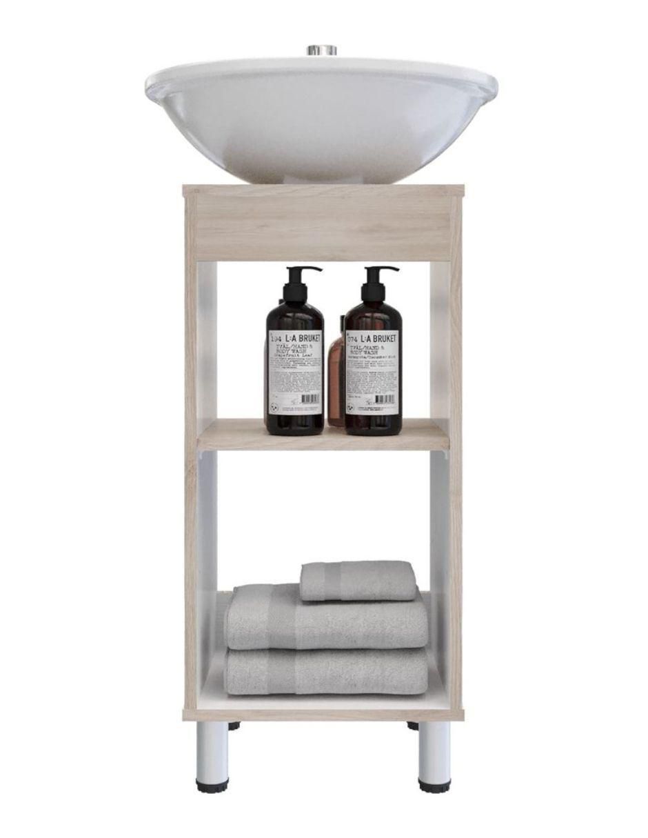 Mueble para baño Dena de melamina armable 4