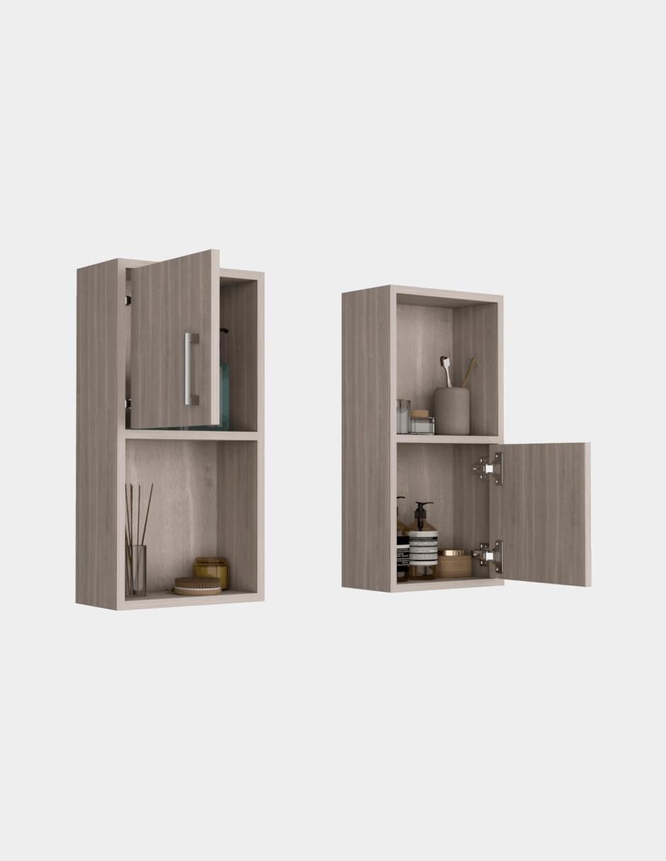 Mueble para baño Aqua de melamina armable 2
