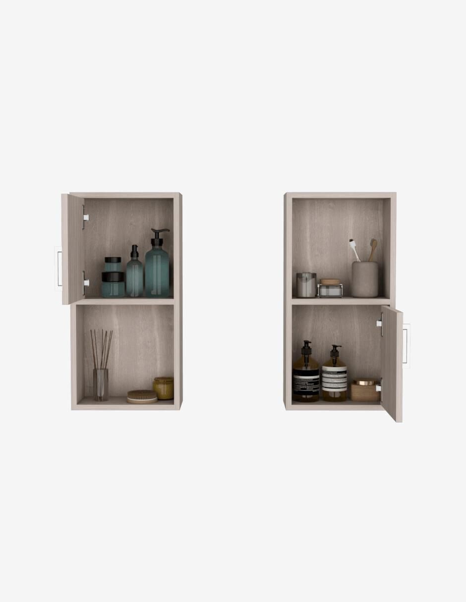 Mueble para baño Aqua de melamina armable 3