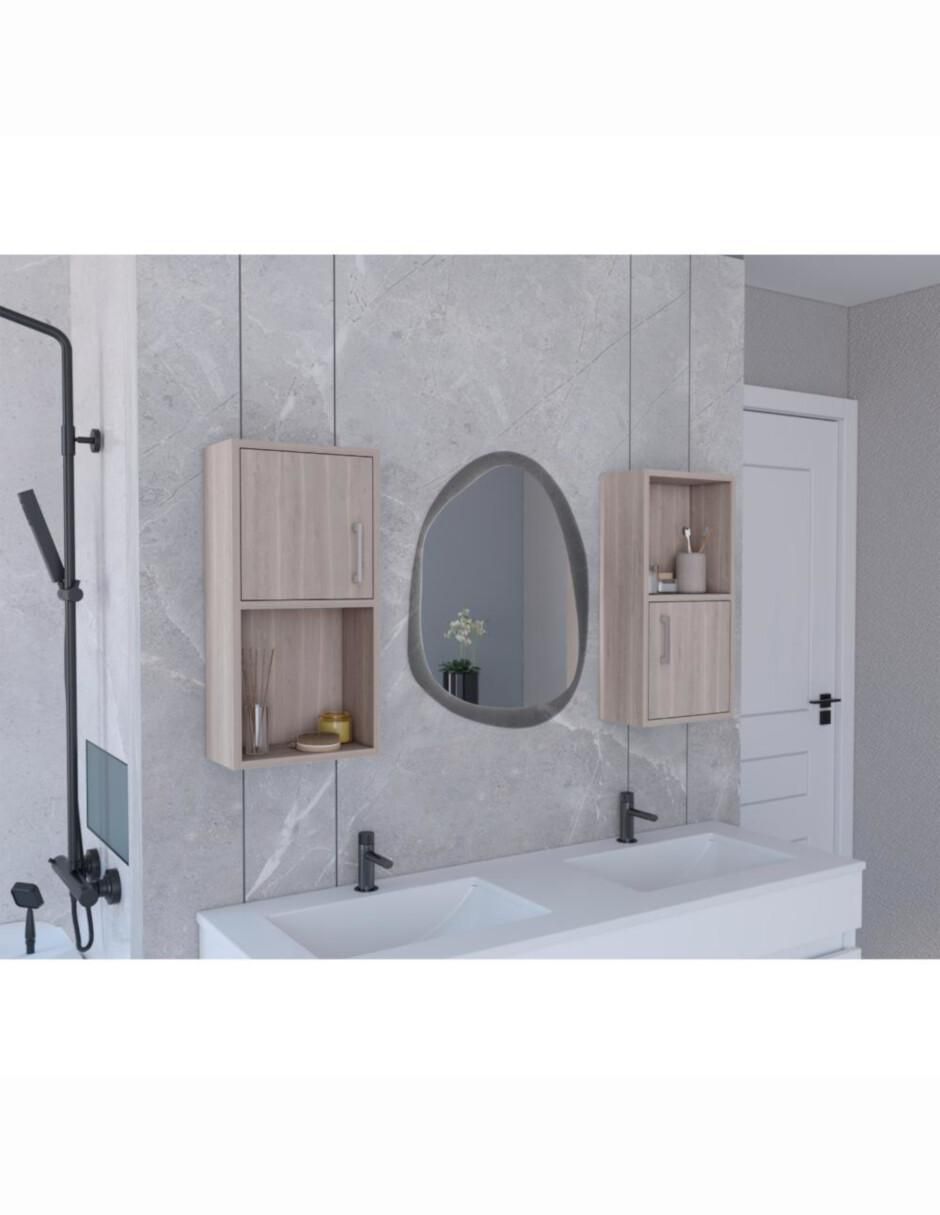 Mueble para baño Aqua de melamina armable 4