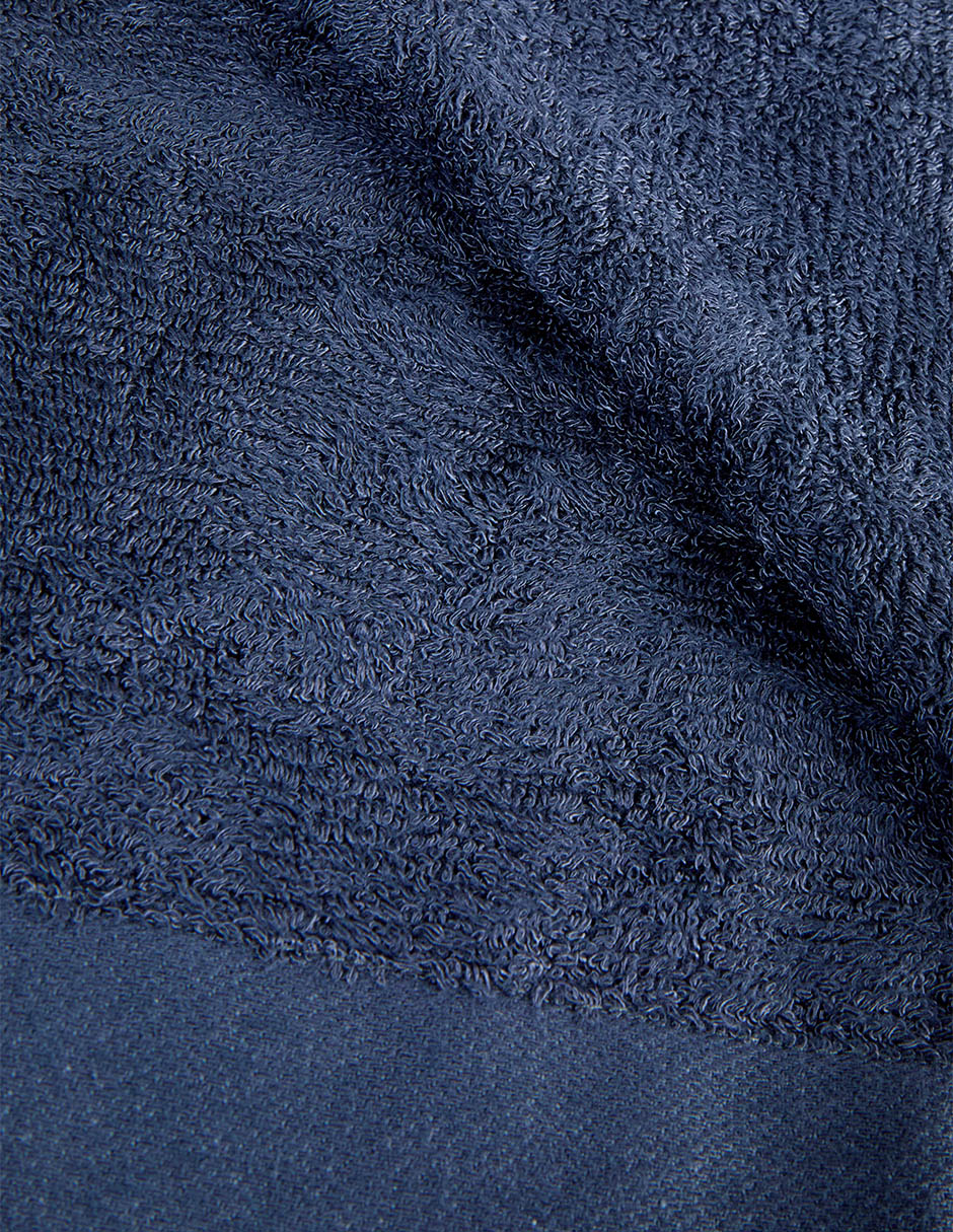 TOALLA DE BAÑ, MEDIO BAÑO, AZUL MARINO