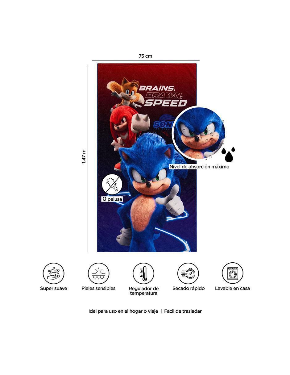 Toalla para baño Sonic de microfibra 7