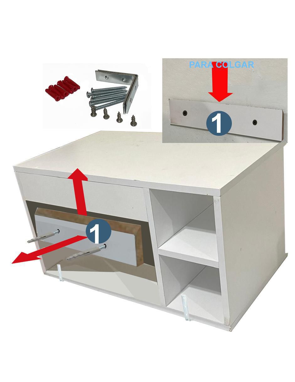 Mueble para baño de MDF 3