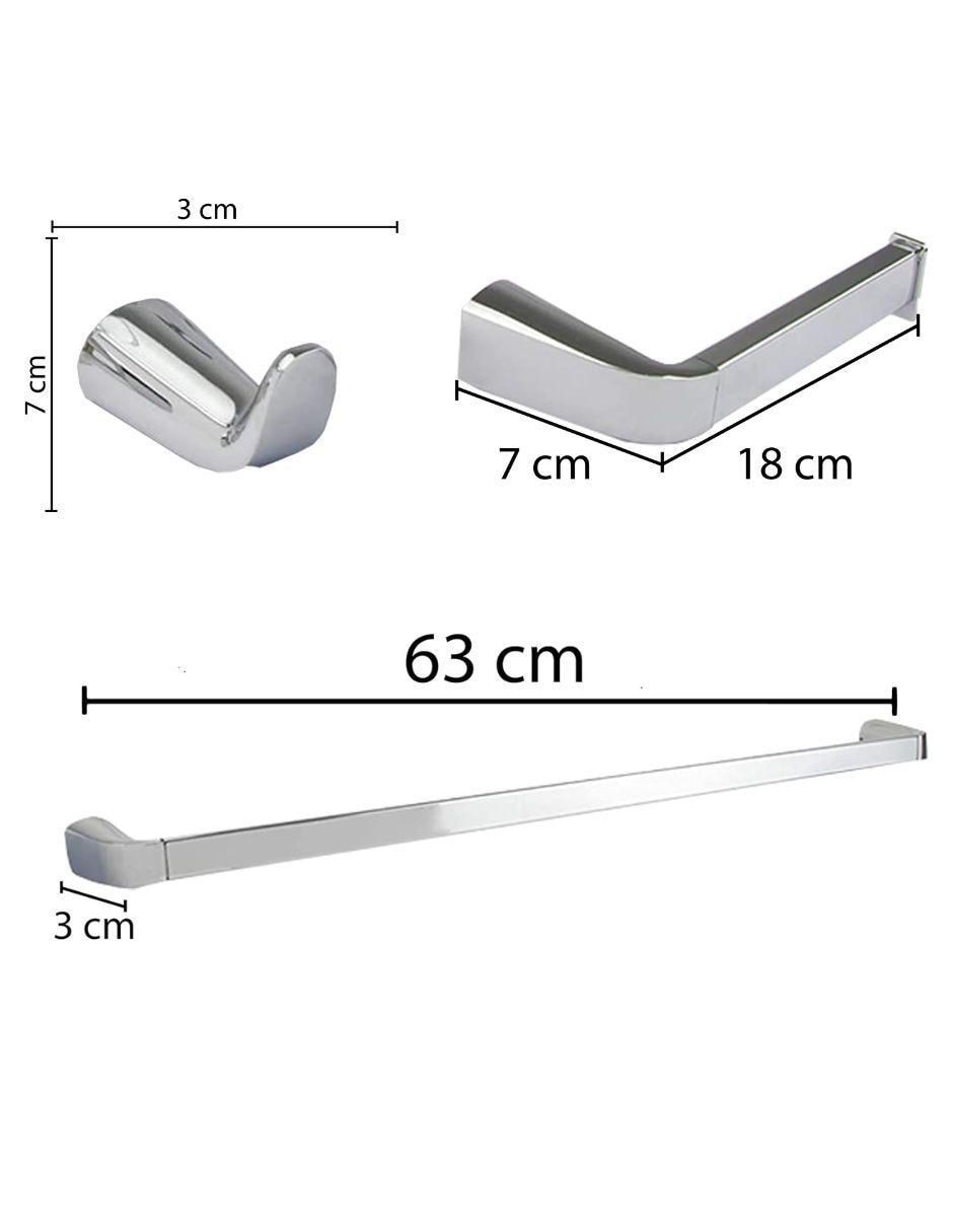 Juego de accesorios para baño 6 piezas 7