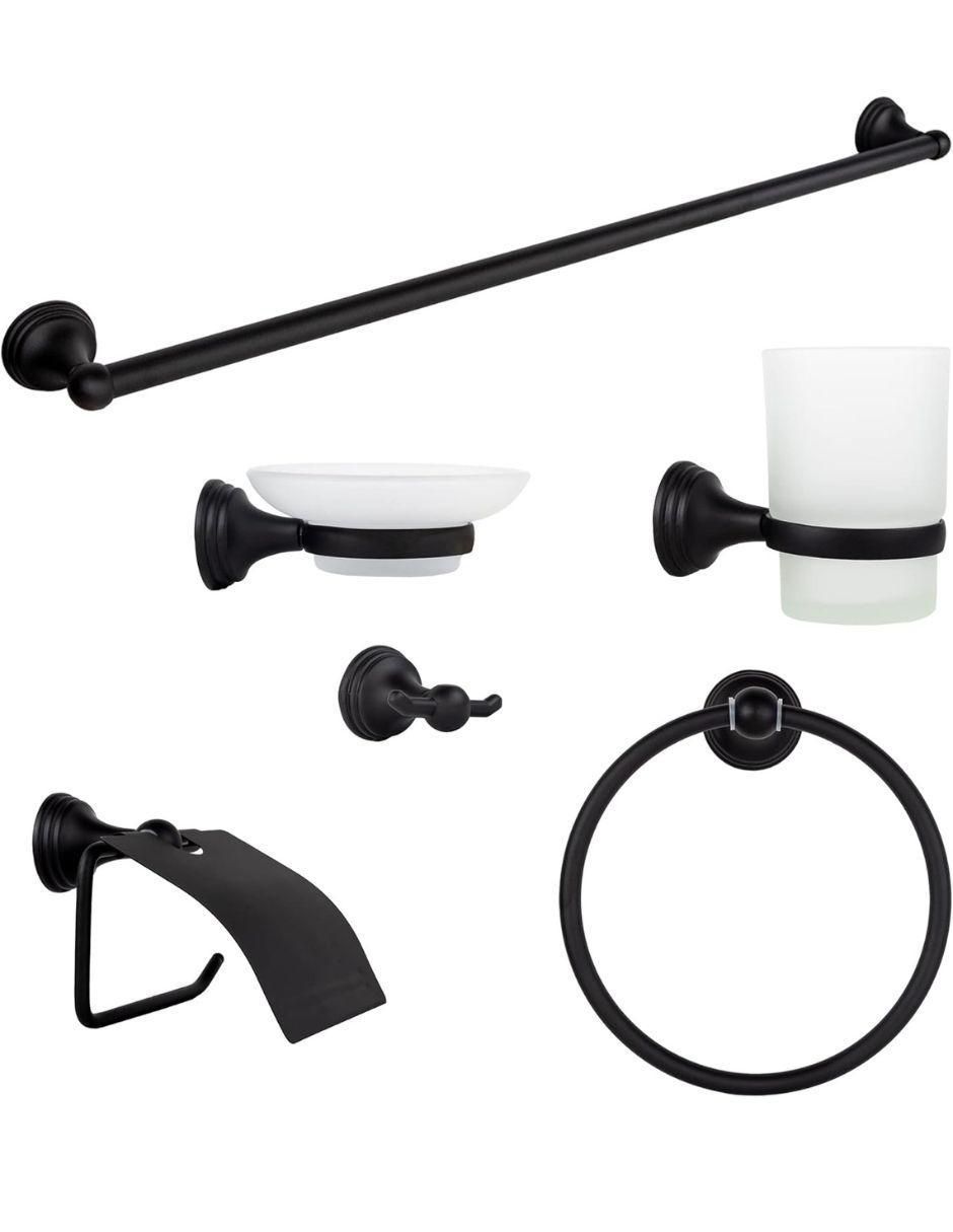 Juego de accesorios para baño 6 piezas Juego de accesorios para baño 6 piezas