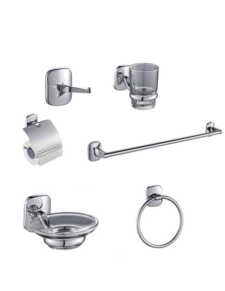 Juego de accesorios para baño 6 piezas 2