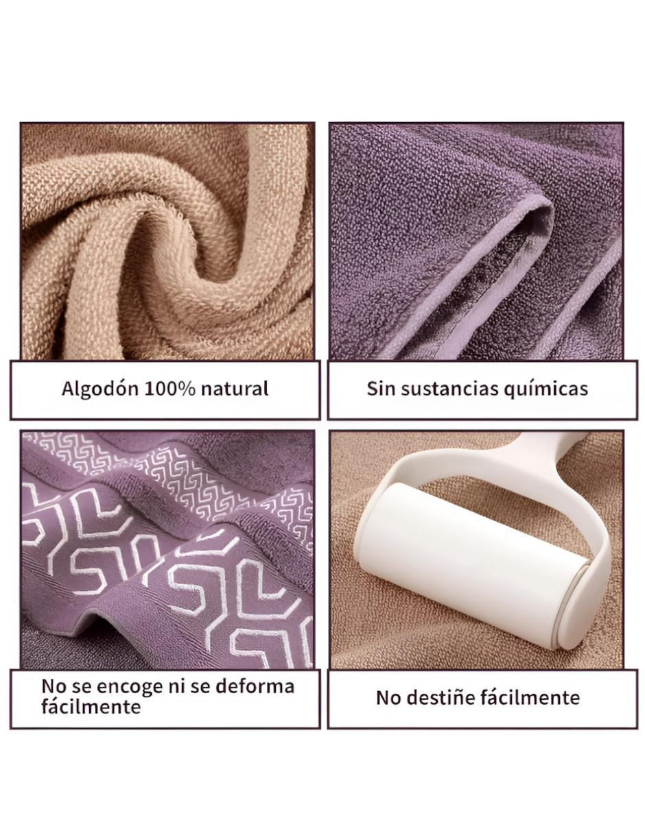 Set de toallas de algodón 4