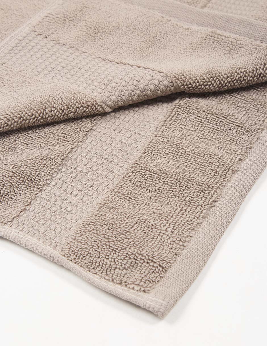 TOALLA DE BAÑO SOPH, MEDIO BAÑO, TAUPE