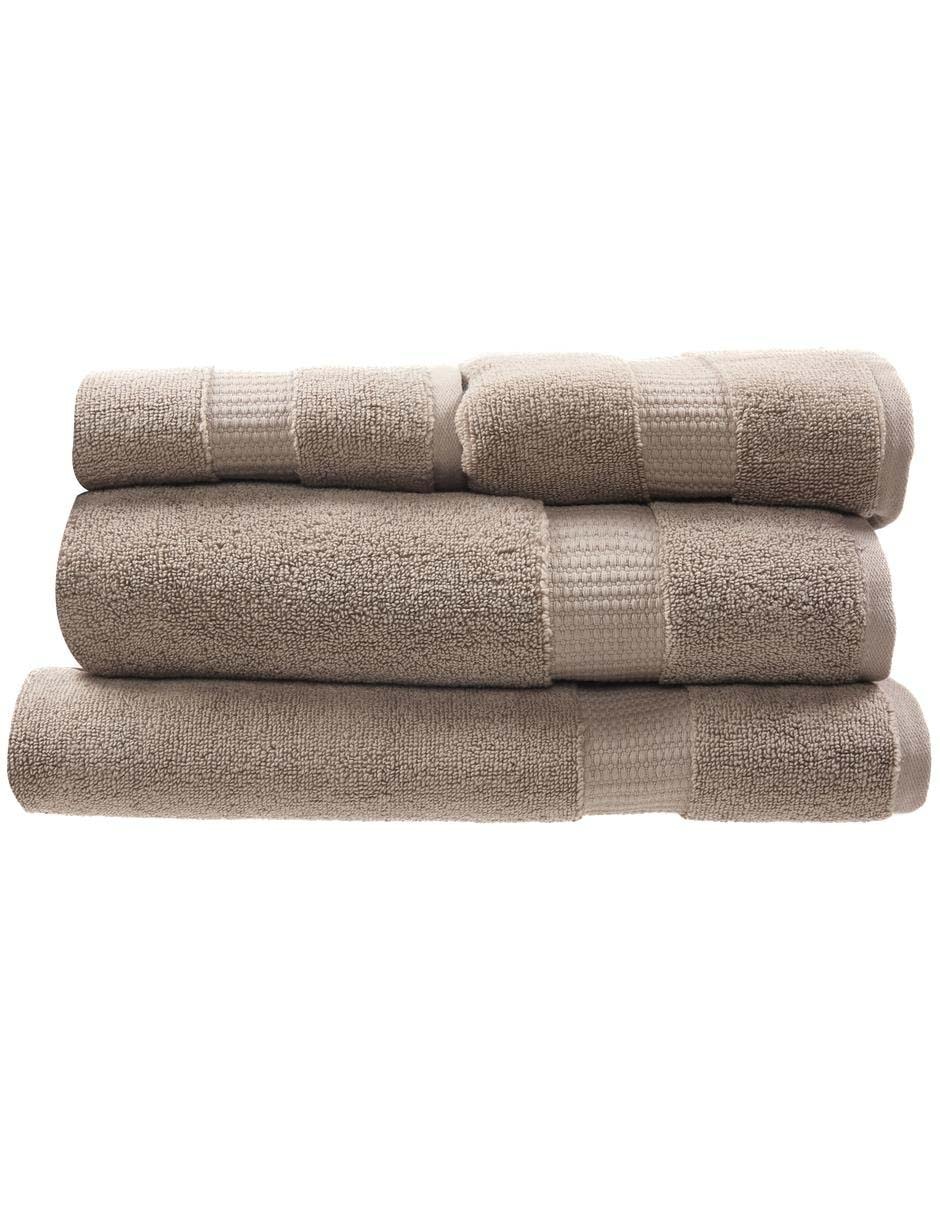 TOALLA DE BAÑO SOPH, MEDIO BAÑO, TAUPE