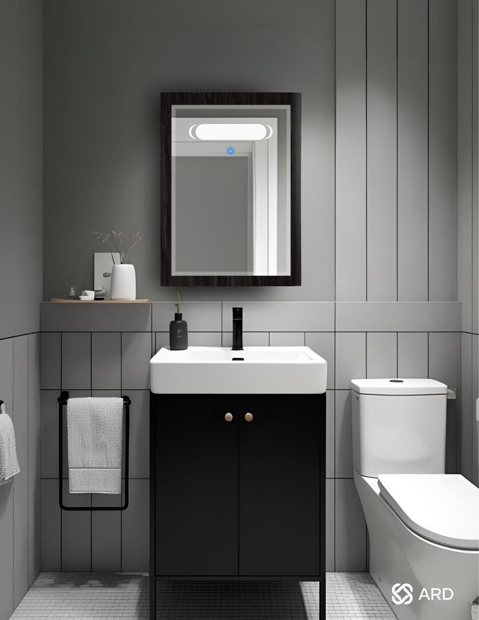 Mueble para baño Glanz Led Cabinet de MDF 5