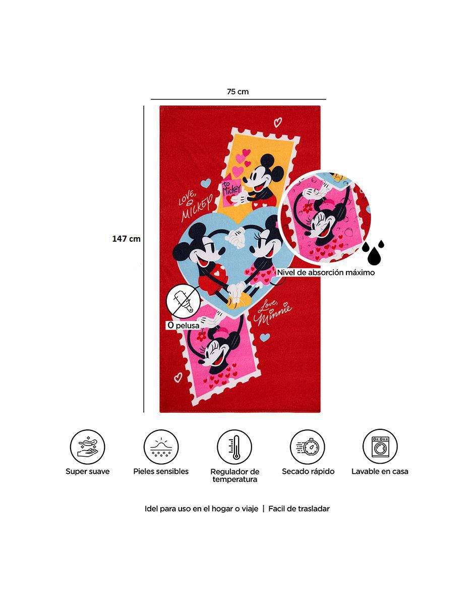Toalla para baño Afecto Mickey Mouse 8