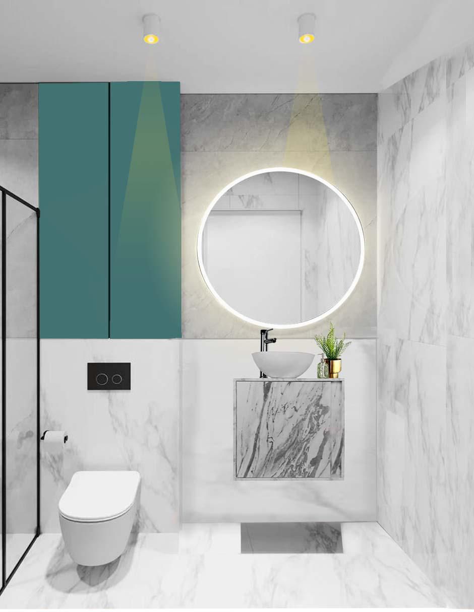Mueble para baño Mia de MDF armable 5