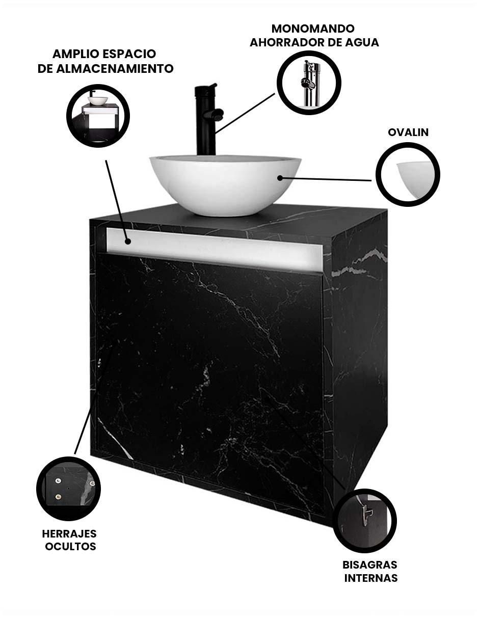 Mueble para baño Phia de MDF armable 6