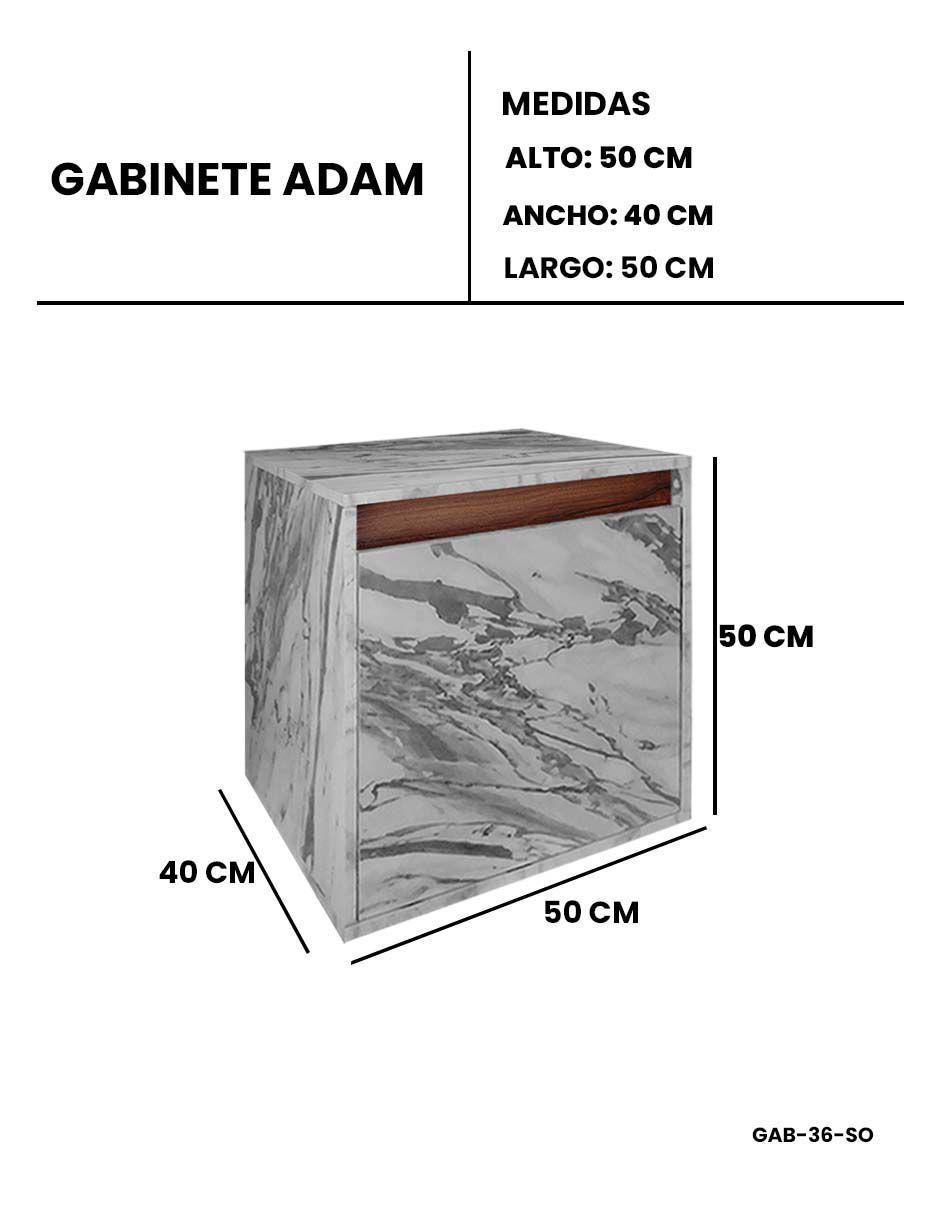 Mueble para baño Adam de MDF armable 8