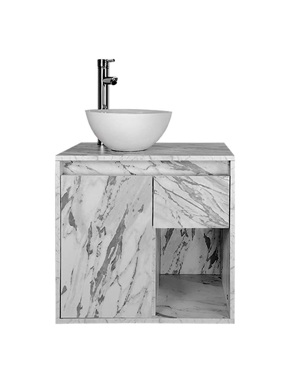 Mueble para baño Carina de melamina armable 2