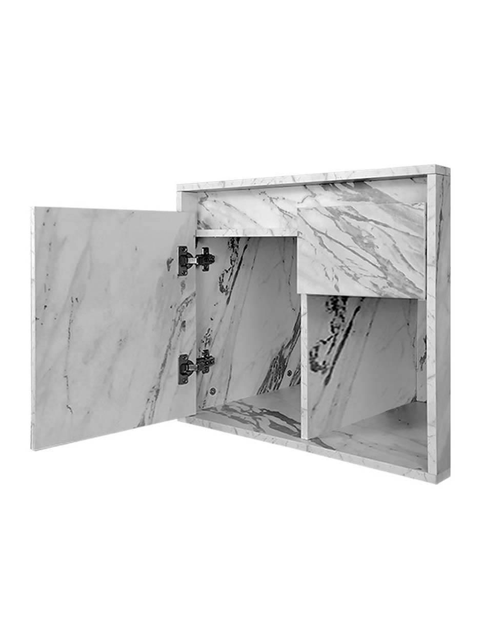 Mueble para baño Carina de melamina armable 8