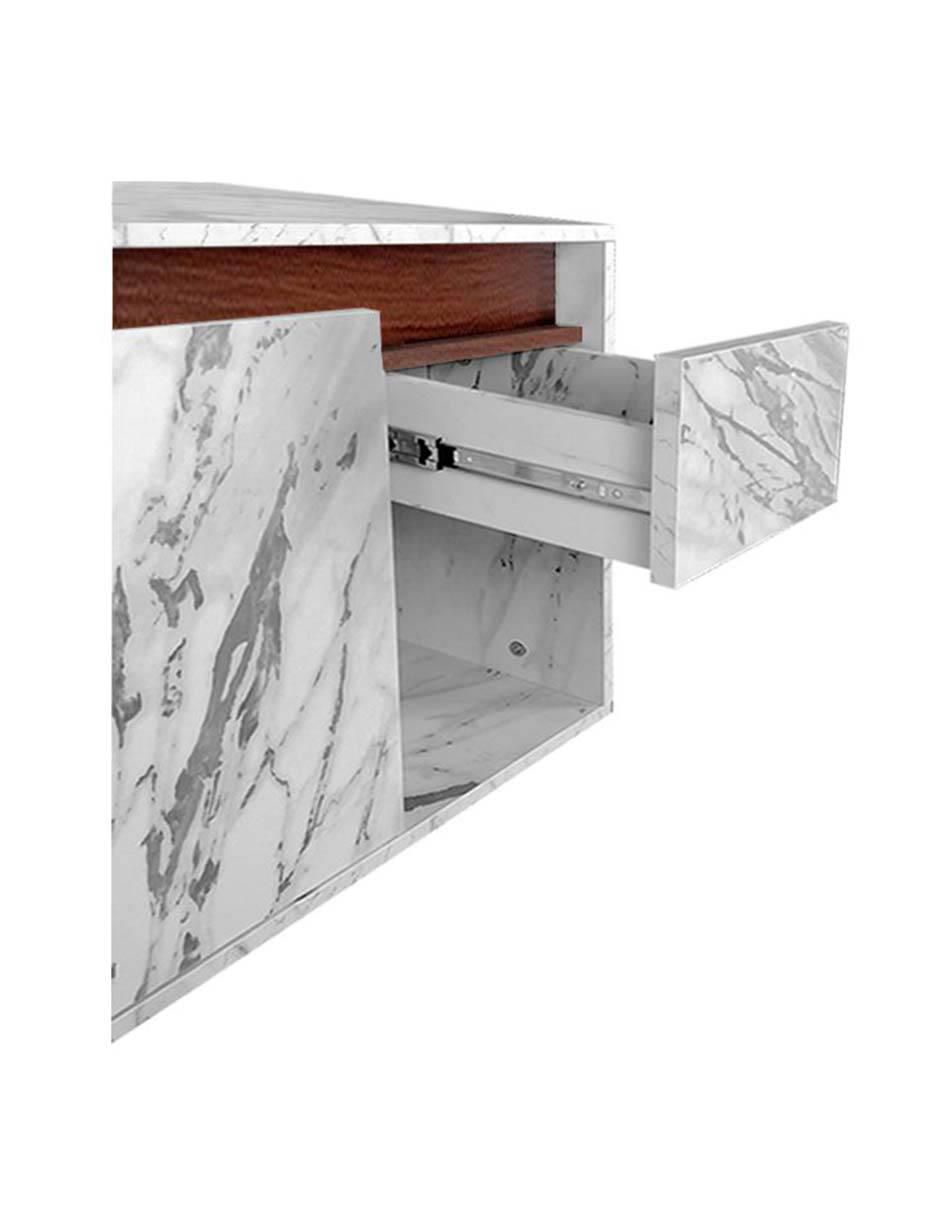 Mueble para baño Carina de melamina armable 8