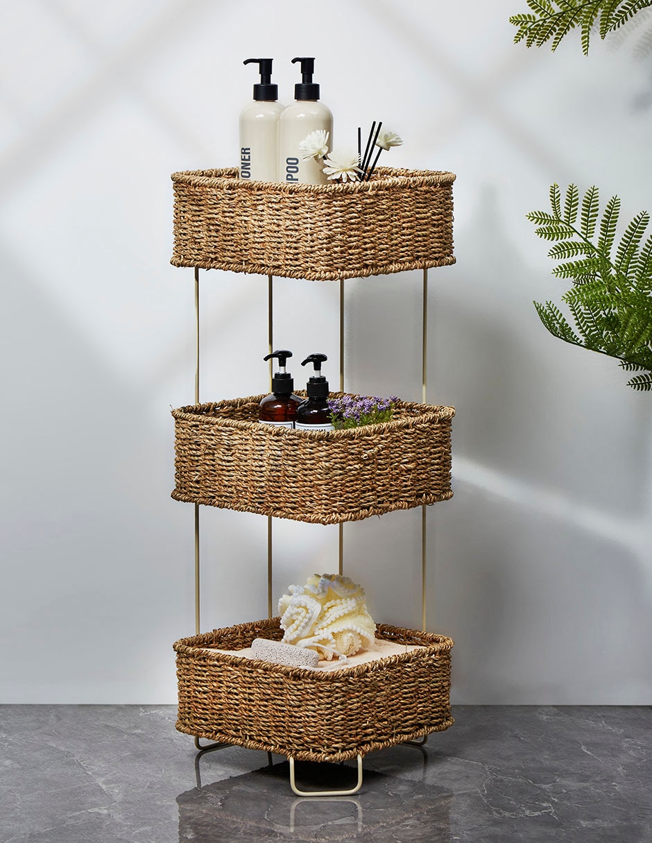 Organizador de baño seagrass 7