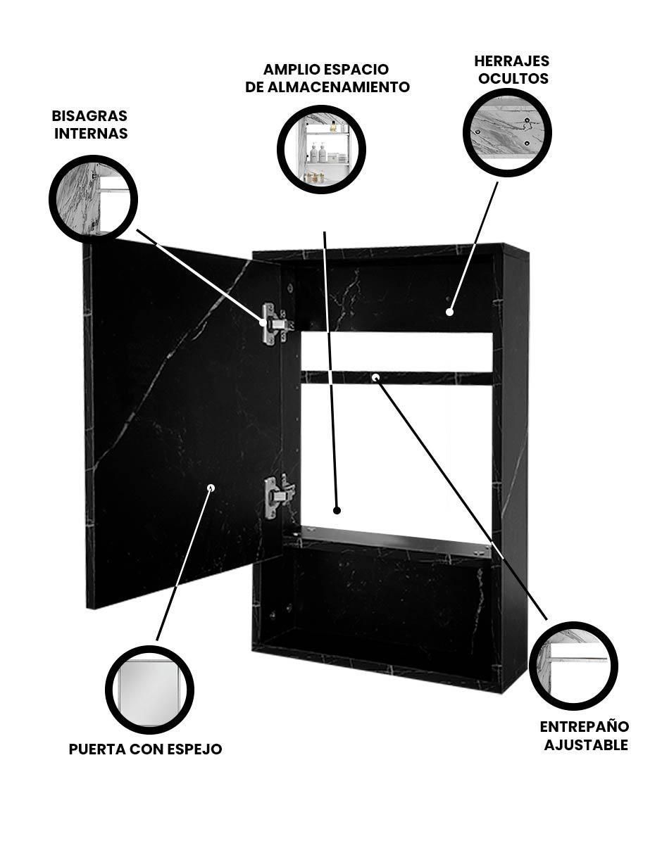 Mueble para baño decomobil astrid melamina