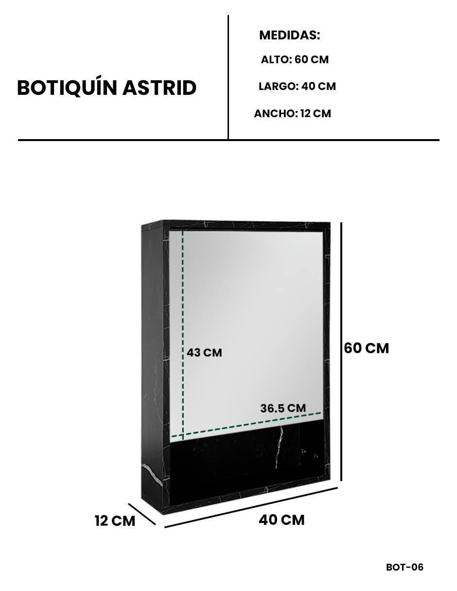 Mueble para baño decomobil astrid melamina