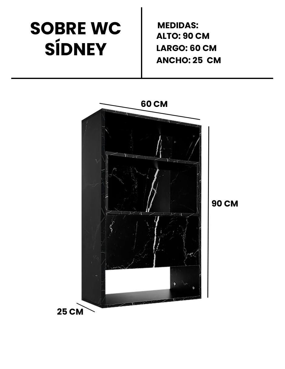Mueble para baño decomobil sidney mdf