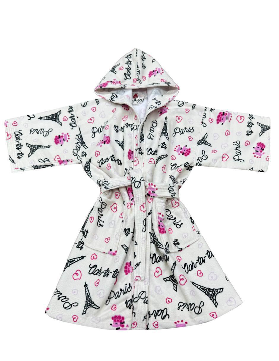 Bata de baño con gorro unisex Bata de baño con gorro unisex