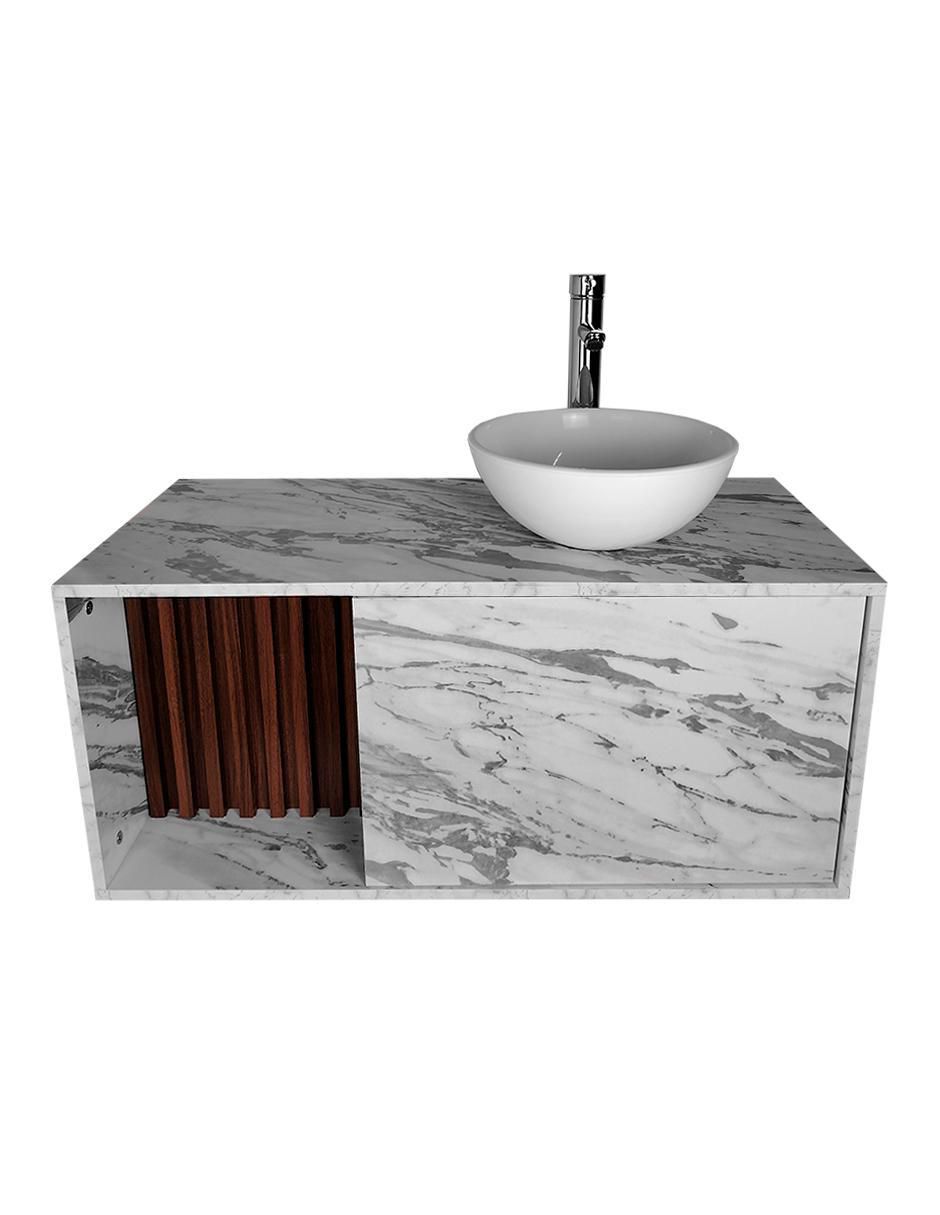 Mueble para baño Hades de melamina armable 6
