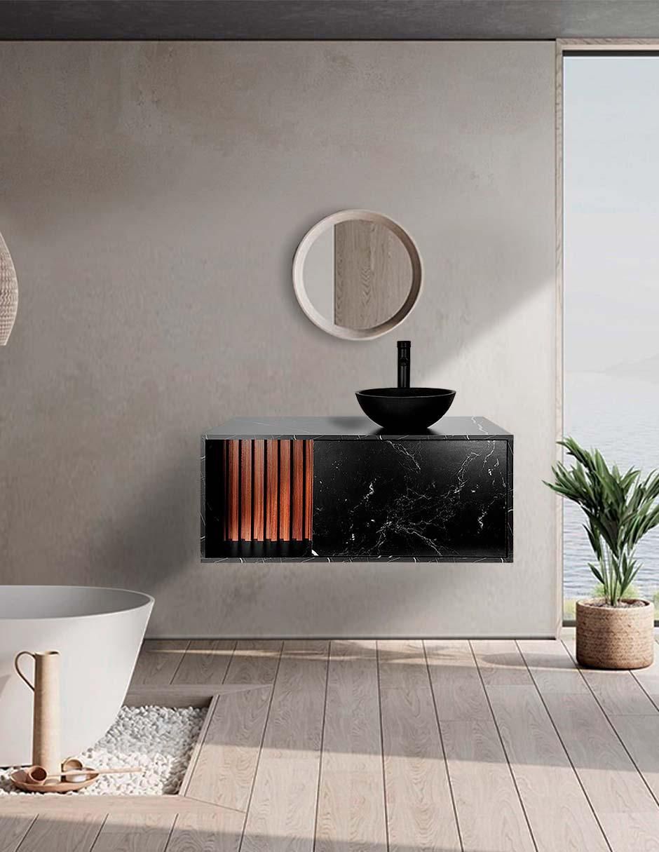 Mueble para baño decomobil hades melamina