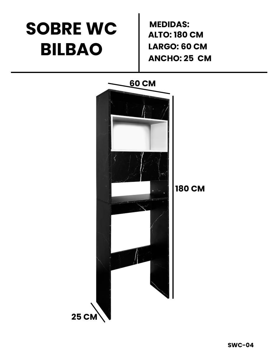 Mueble para baño Bilbao de MDF armable 6