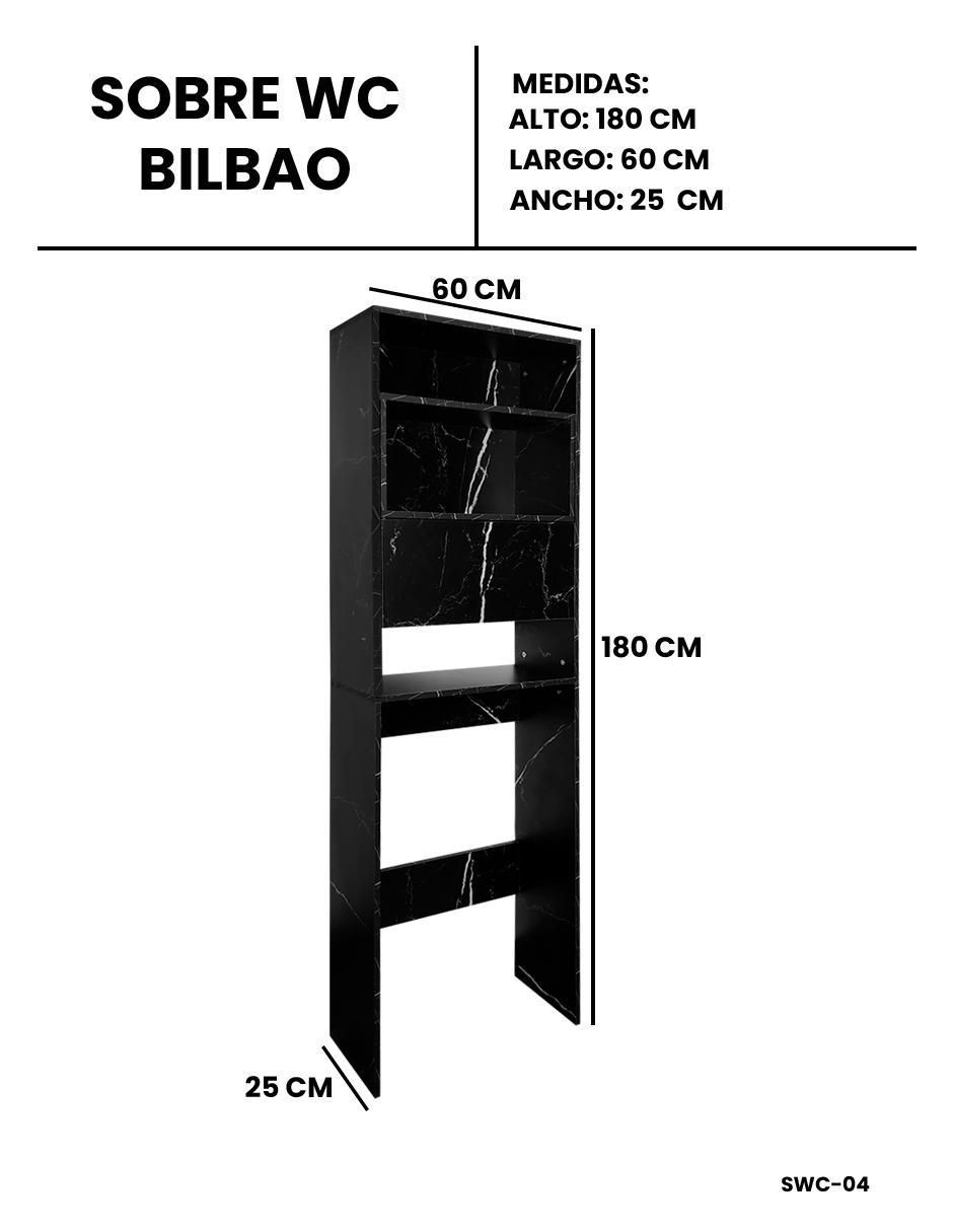 Mueble para baño decomobil bilbao mdf