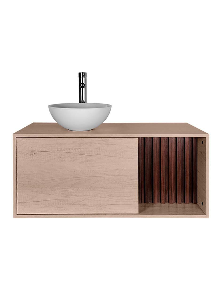 Mueble para baño Ares de melamina armable