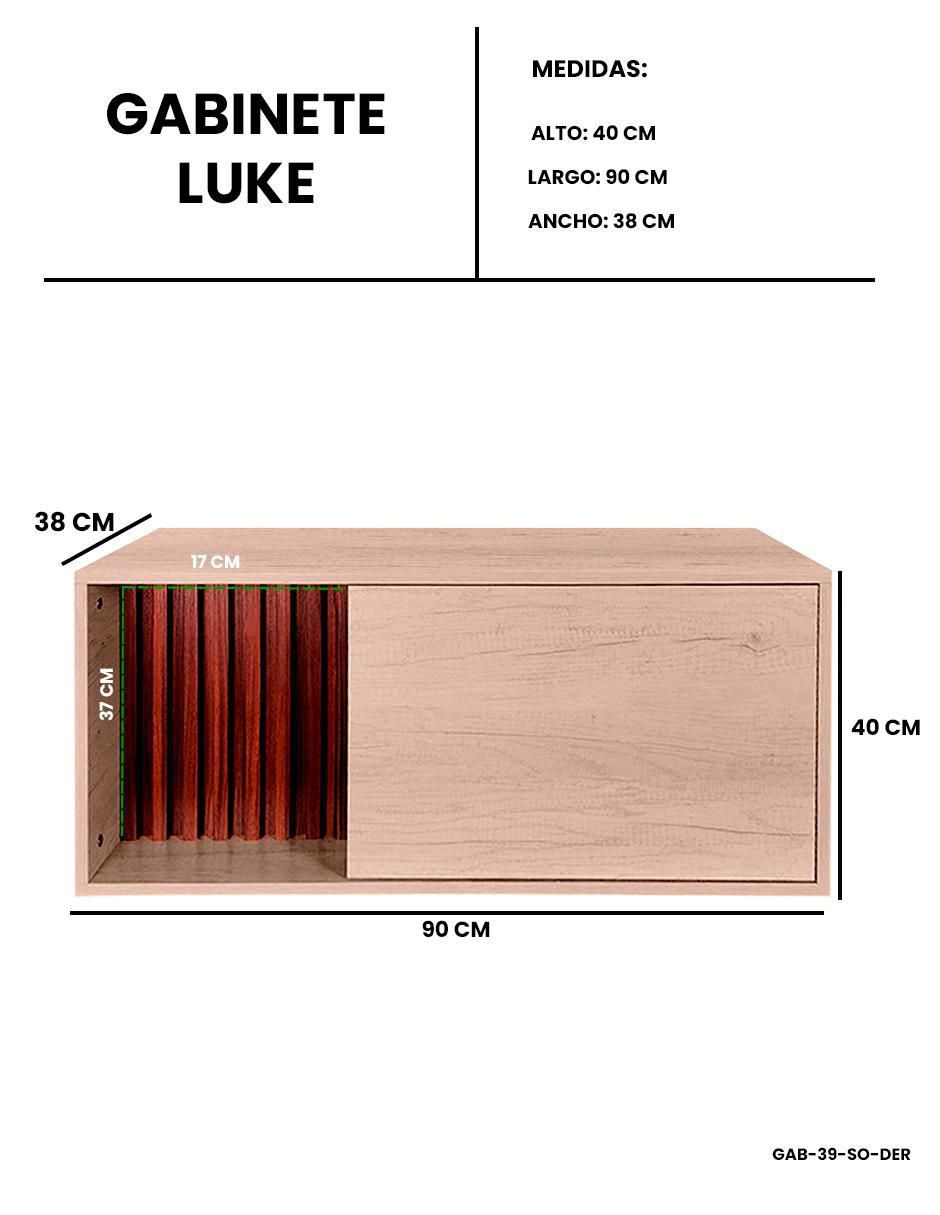 Mueble para baño decomobil luke melamina