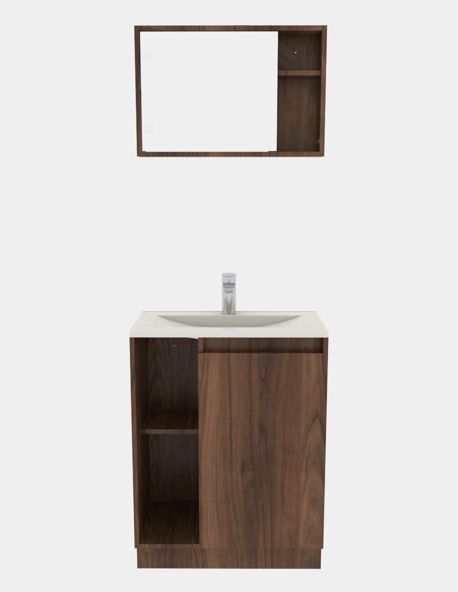 Mueble para baño Roma de melamina armable Mueble para baño Roma de melamina armable