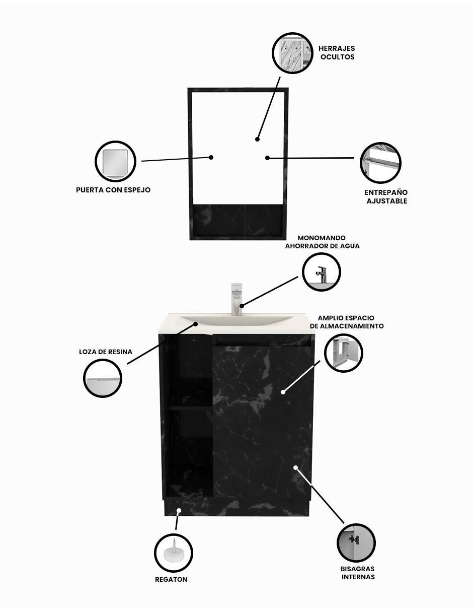 Mueble para baño decomobil madrid melamina