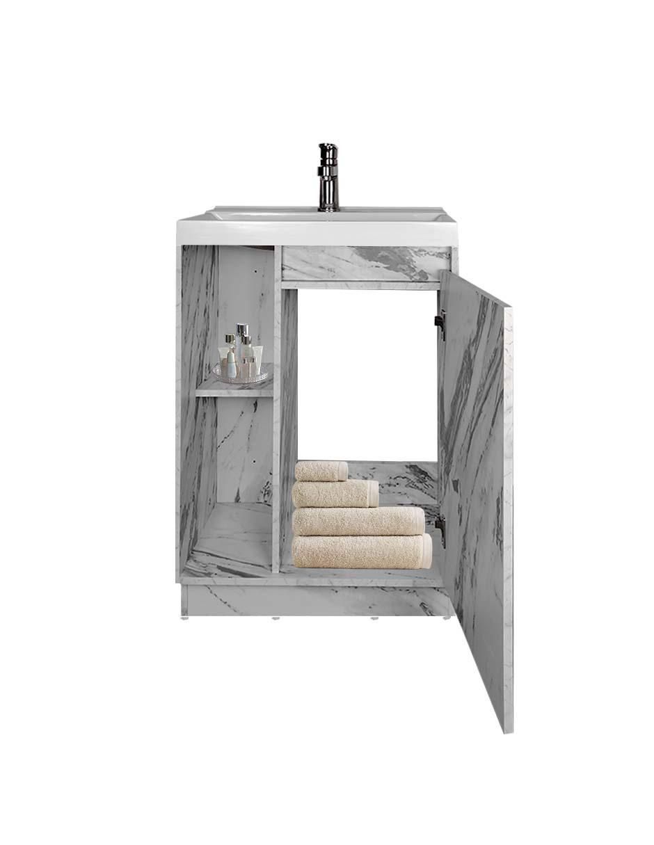 Mueble para baño Madrid de melamina armable 2