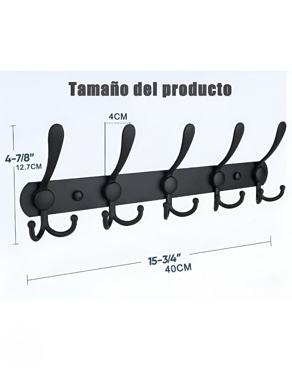 Toallero de pared de acero inoxidable 2