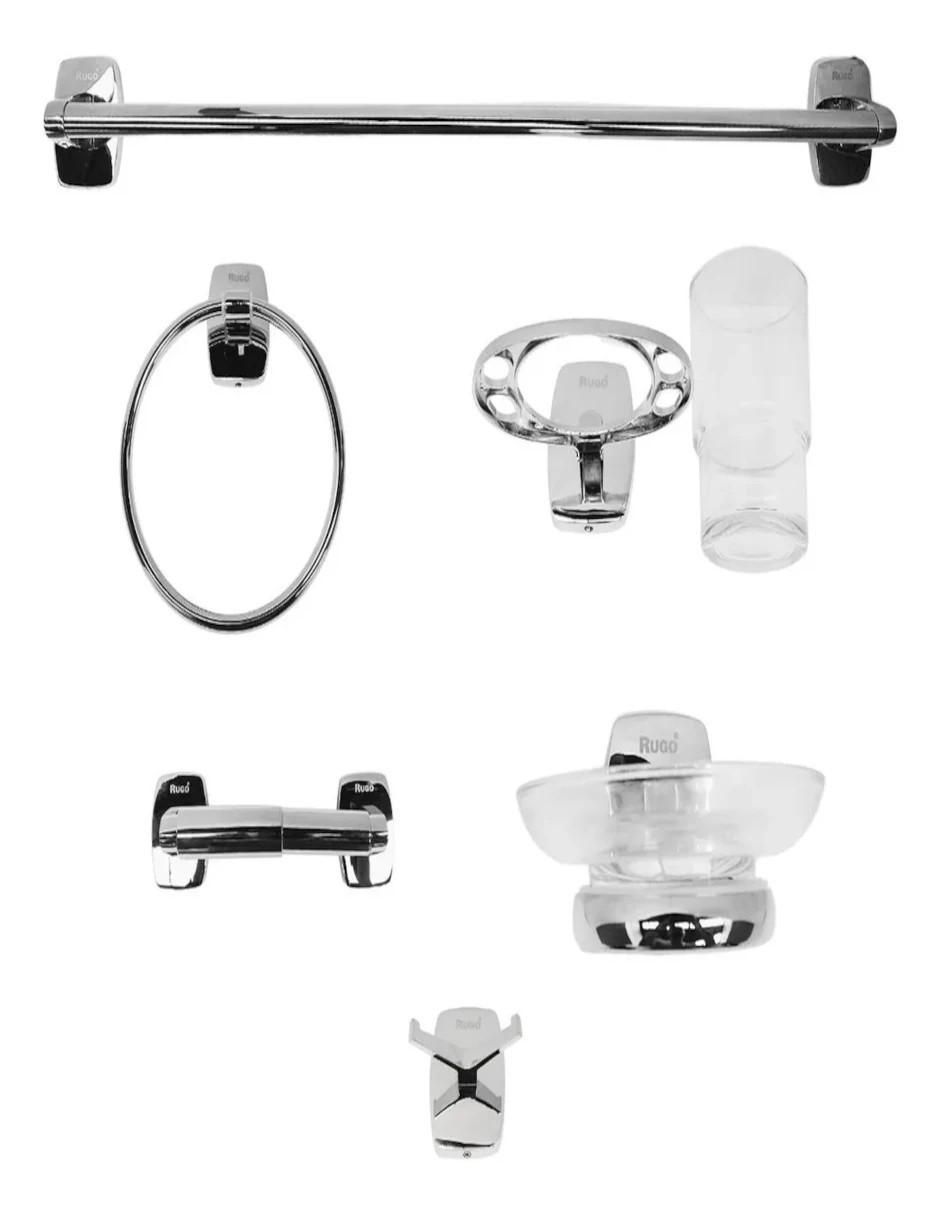 Juego de accesorios para baño 6 piezas 2