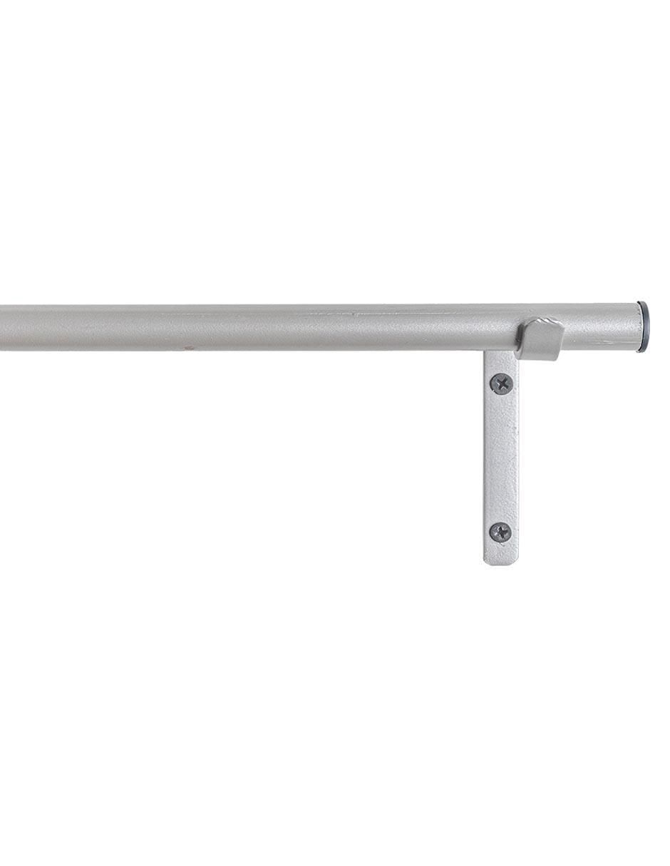 Cortinero de acero Cantia Sencillo 1.8m