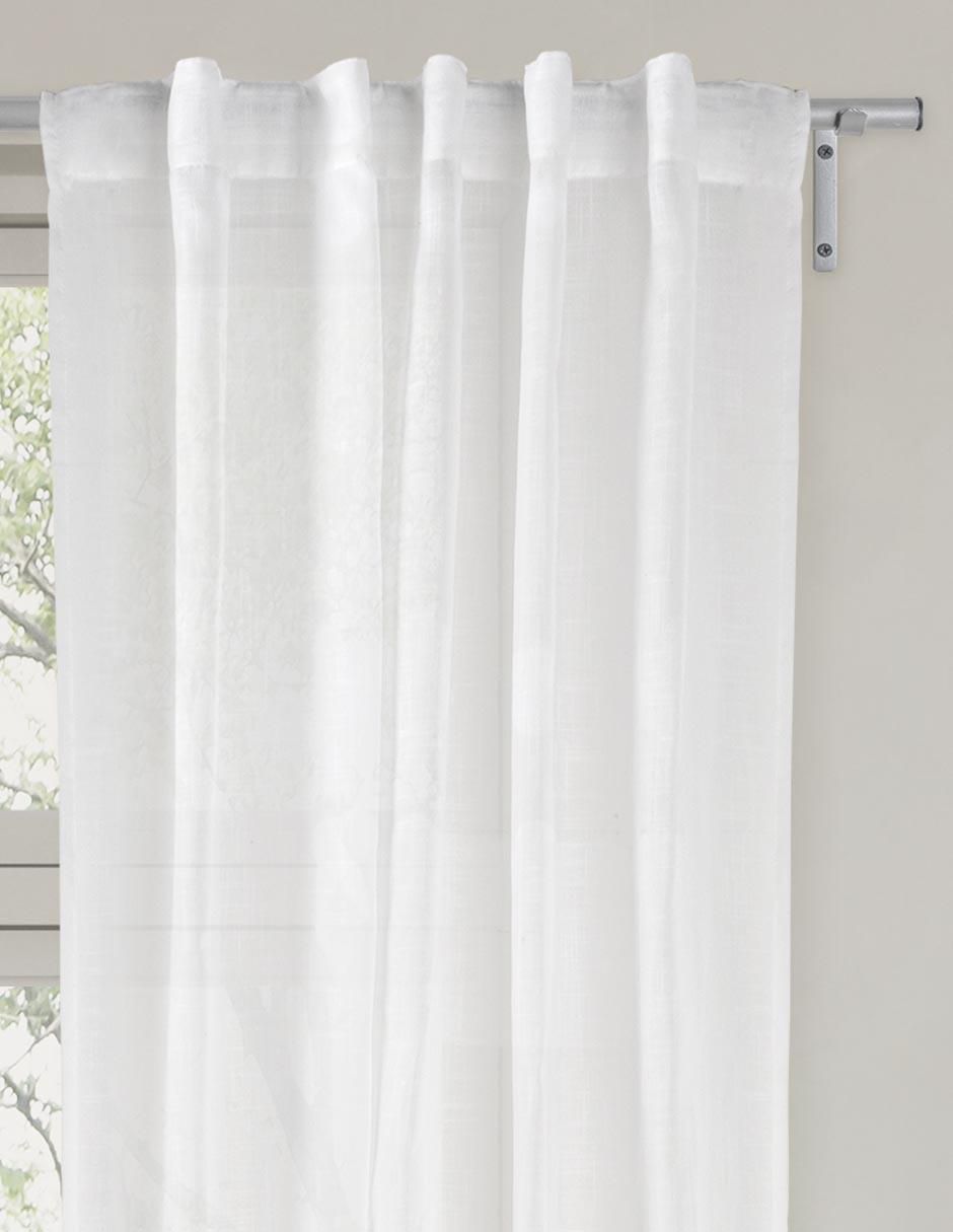 Cortinero de acero Cantia Sencillo 1.8m
