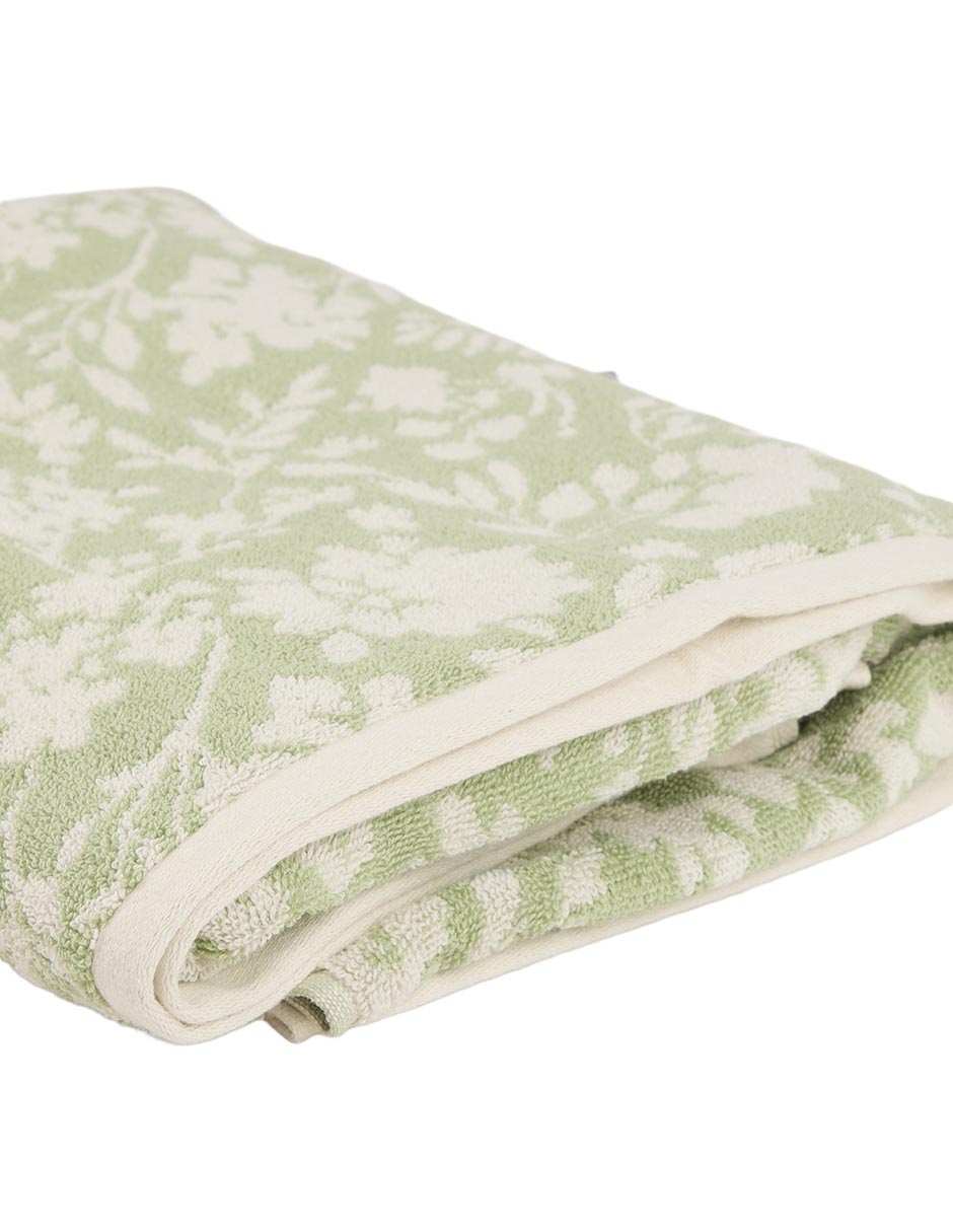 TOALLA DE BAÑO ANCESTRA, FACIAL, VERDE