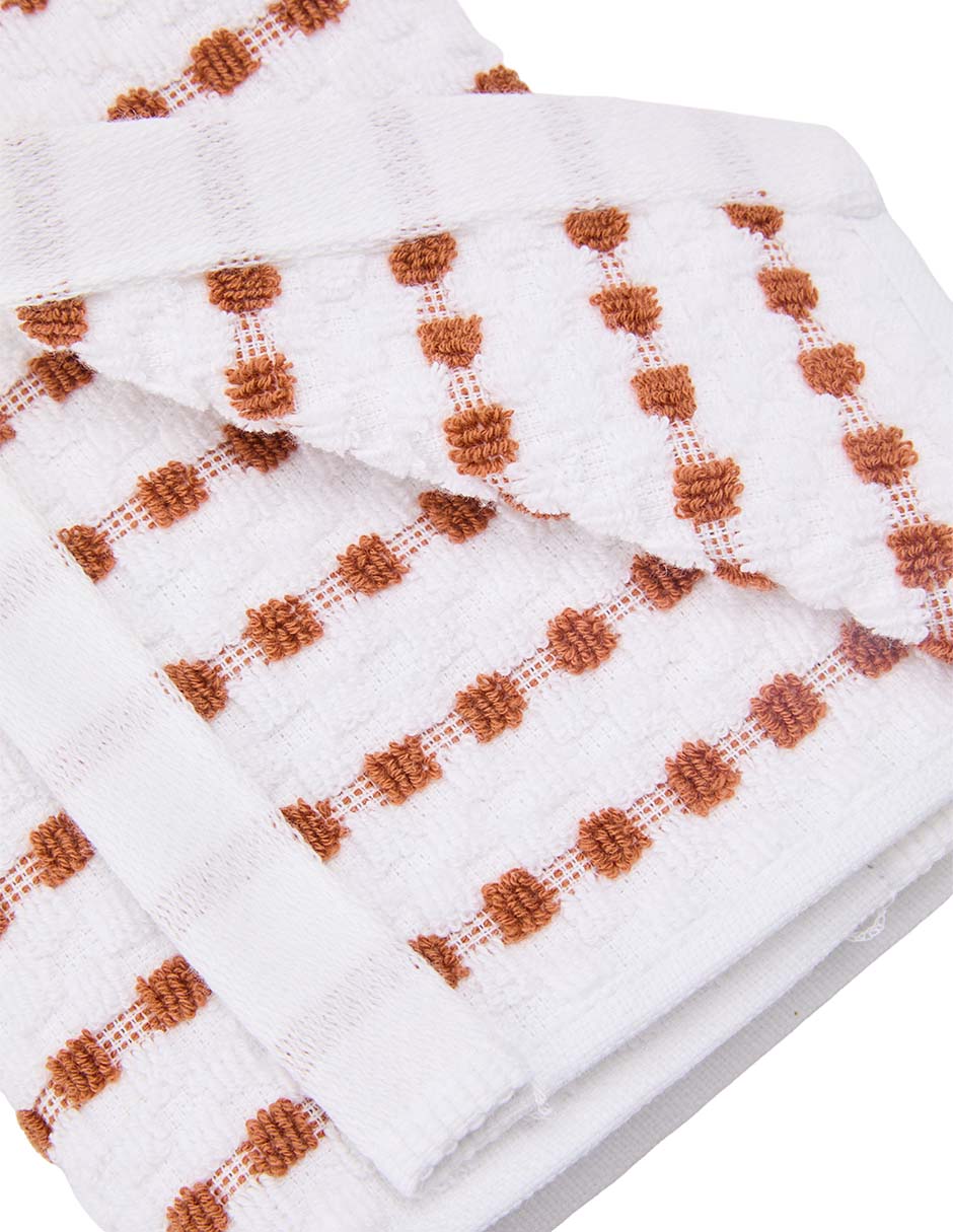 TOALLA DE BAÑO LIA, FACIAL HA, NARANJA