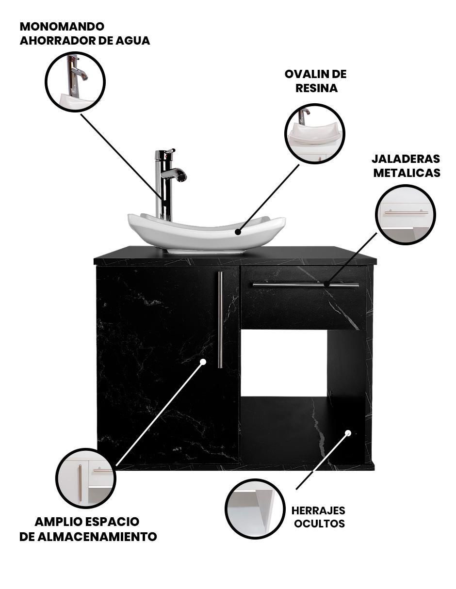 Mueble para baño decomobil rosetta mdf