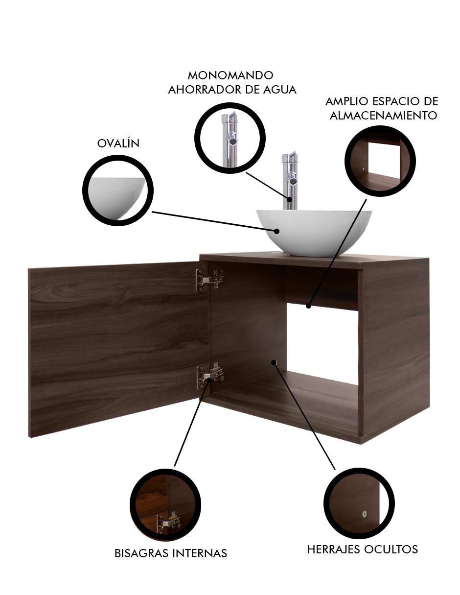 Mueble para baño Semplice de MDF armable 4