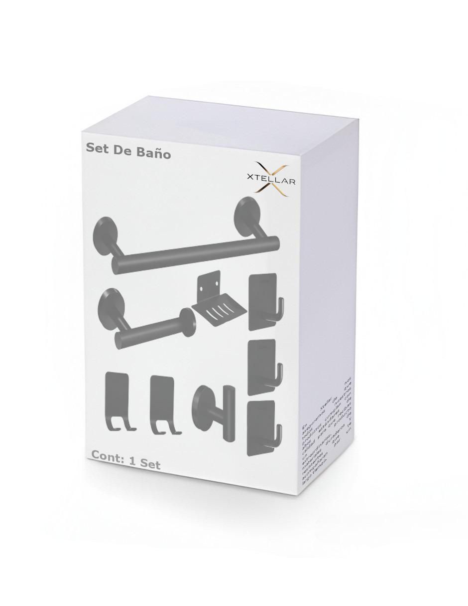 Toallero de pared de acero inoxidable 4