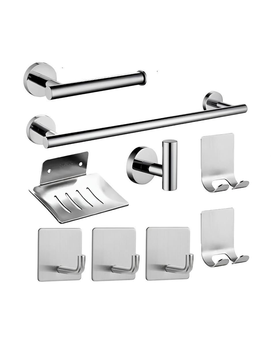 Toallero de pared de acero inoxidable