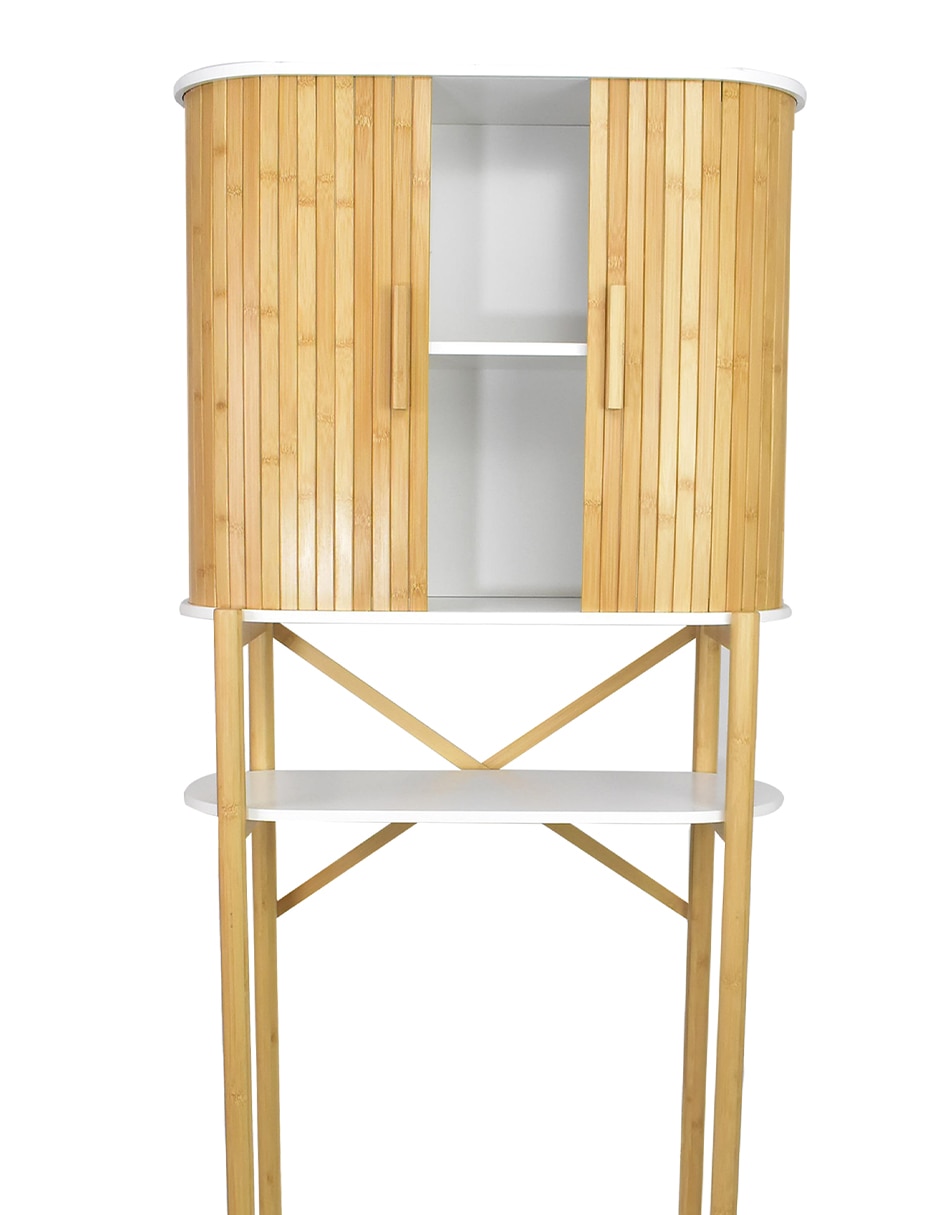 Mueble para baño de bambú armable 2